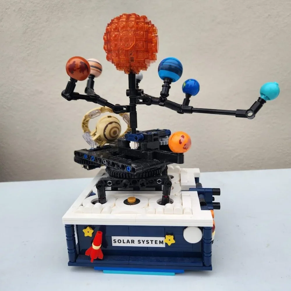 Lego compatible solar system